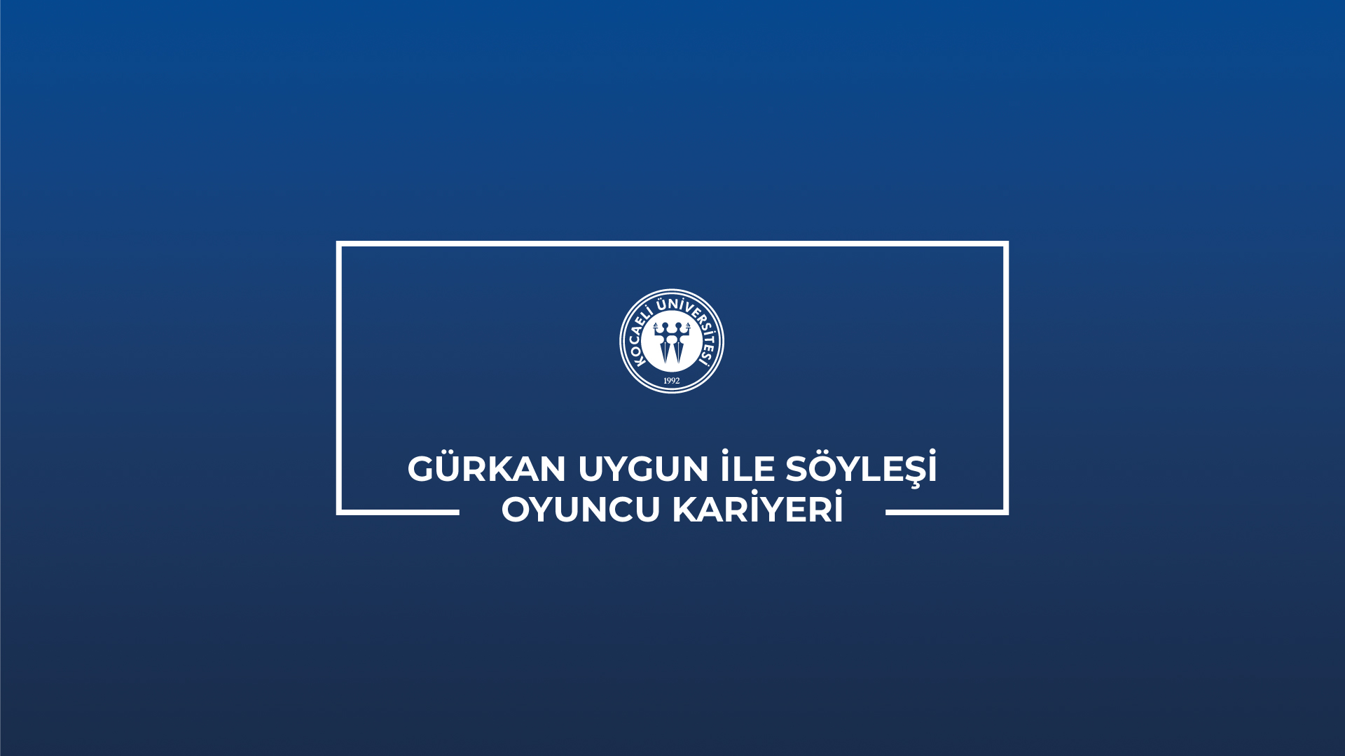 Gürkan Uygun ile Söyleşi